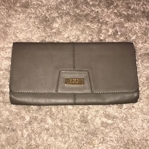 BCBG grey purse